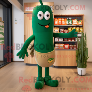 Mascot karakter van een...