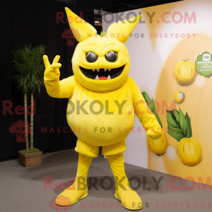 Personagem de máscara de um...