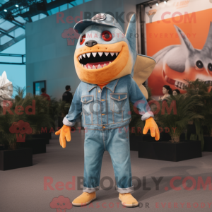 Personnage mascotte d un...
