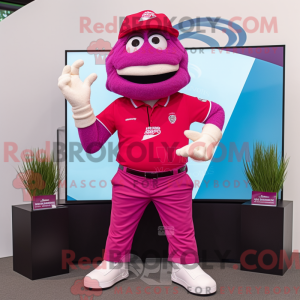 Maskot karakter af en...