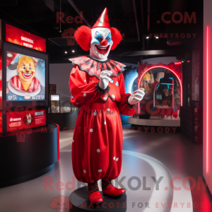 Mascot character of a Red...