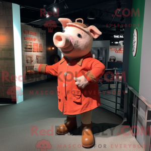 Personaje mascota de Rust...