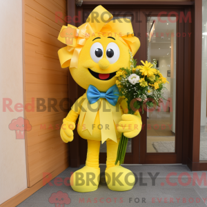 Mascottekarakter van een...