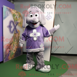 Mascota de una cruz celta...