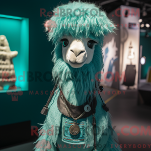 Mascot karakter van een...