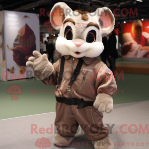 Mascottekarakter van een...