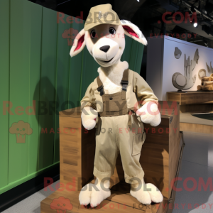Maskot-karakter af en...