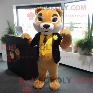 Mascot character of a...