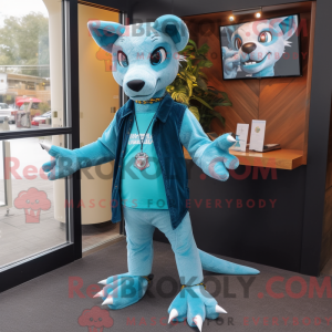 Mascot character of a...