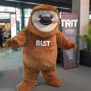 Rust Giant Sloth mascotte...