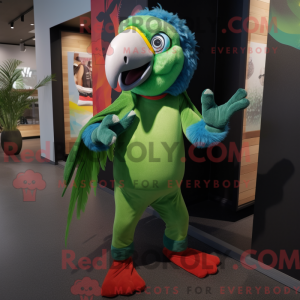 Mascot karakter van een...