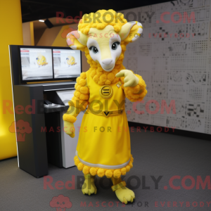 Personnage mascotte d un...