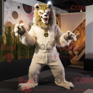 Mascotte de loup-garou...