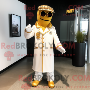 Mascottefiguur van een...