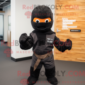 Mascot karakter van een...