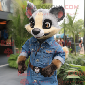 Mascot karakter van een...