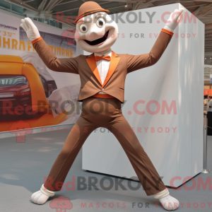 Personnage mascotte d un...