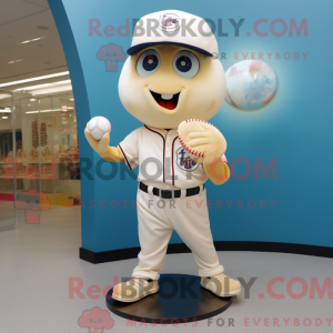 Mascot character of a Cream...