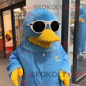 Mascot karakter van een...