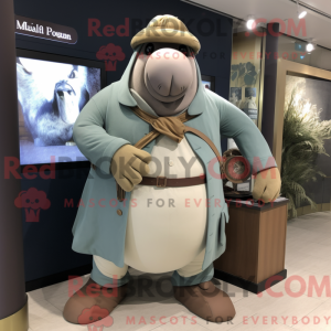 Maskot karakter af en...