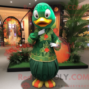 Mascot character of a...