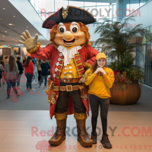 Mascot karakter van een...