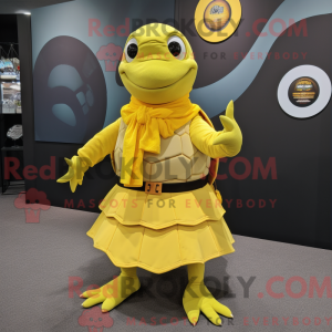 Mascottekarakter van een...