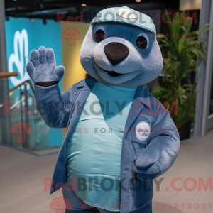 Mascottekarakter van een...