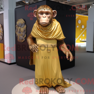 Maskottchen eines goldenen...
