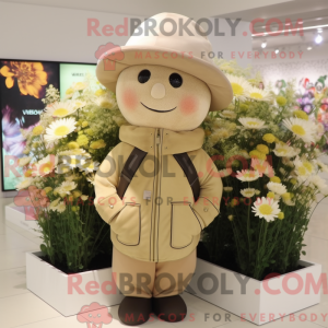 Mascot karakter van een...