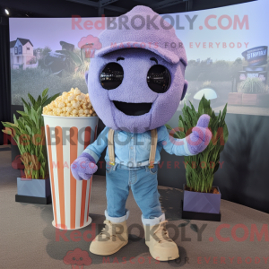 Mascot karakter van een...