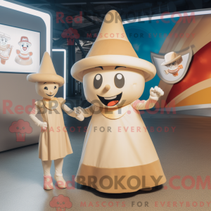 Mascottefiguur van een...