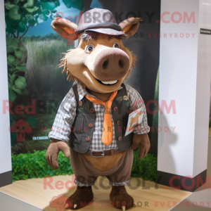 Mascot character of a Wild...