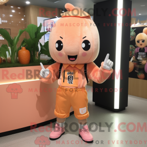 Mascot karakter van een...