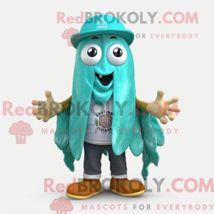Maskot karakter af en...