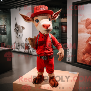 Mascottekarakter van een...