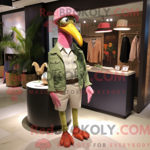 Mascot karakter van een...