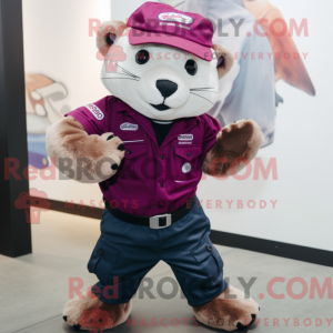 Mascottefiguur van een...