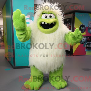 Mascot karakter van een...