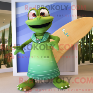 Mascottefiguur van een...