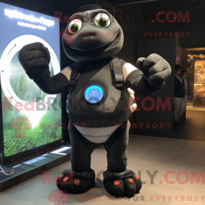 Mascottekarakter van een...