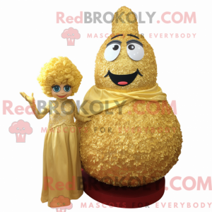 Mascot character of a Gold...