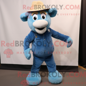 Mascottefiguur van een...