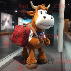 Mascot karakter van een...