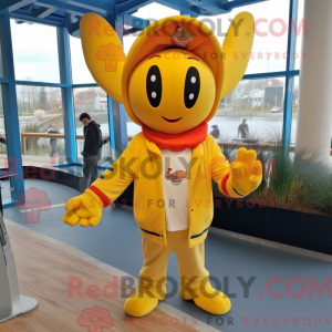 Mascot character of a...