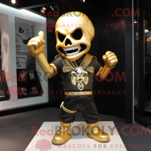 Mascot character of a Gold...
