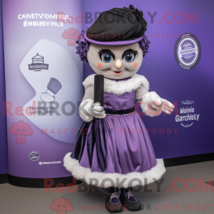 Maskot karakter af en...