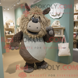 Personnage mascotte d un...