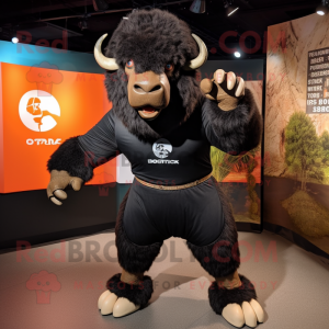 Black Bison mascotte...