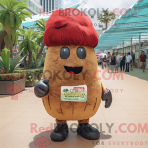 Mascot character of a Rust...